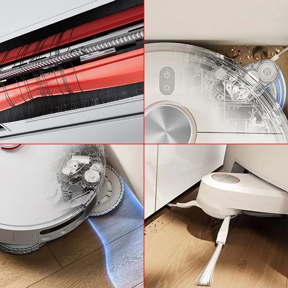 XIAOMI MIJIA M40 Robot Vacuum Cleaner 12Kpa Strong Suction LDS Laser Navigation High Precision Obstacle Avoidance