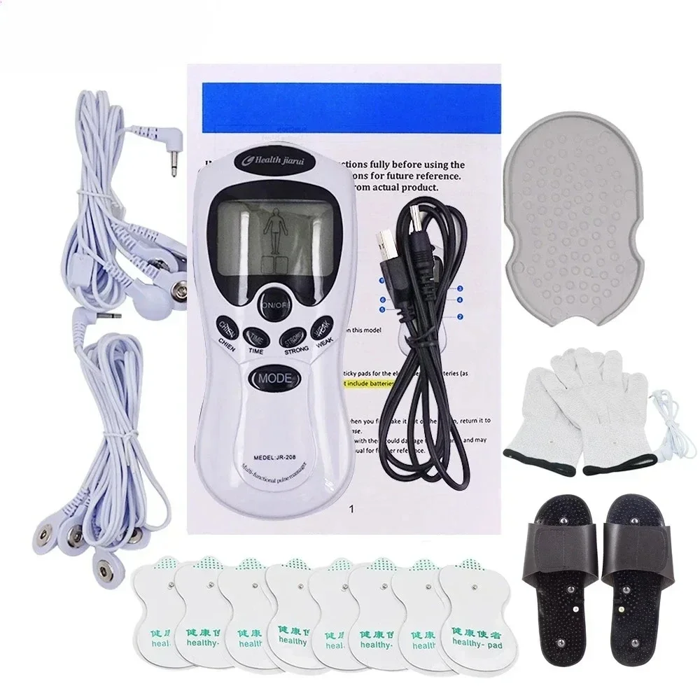 Masseur musculaire électrique numérique pour le cou et le dos, stimulateur électronique à impulsions pour le soin complet du corps