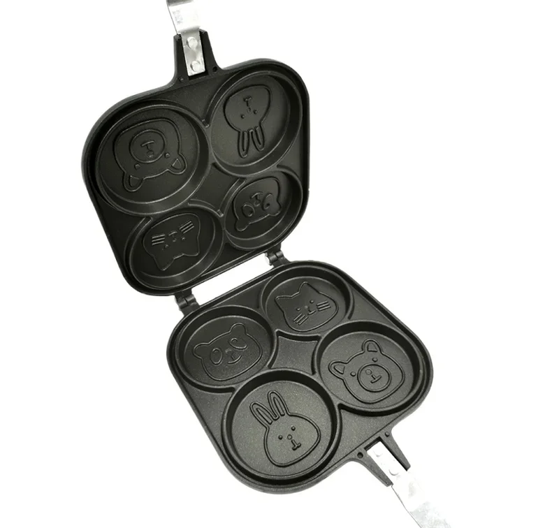 

*Home Multifunctional Non Stick Double-sided Pancake Pot, Red Bean Pancake, Fried Egg Burger Pot, Cake Baking Tray, Breakfast