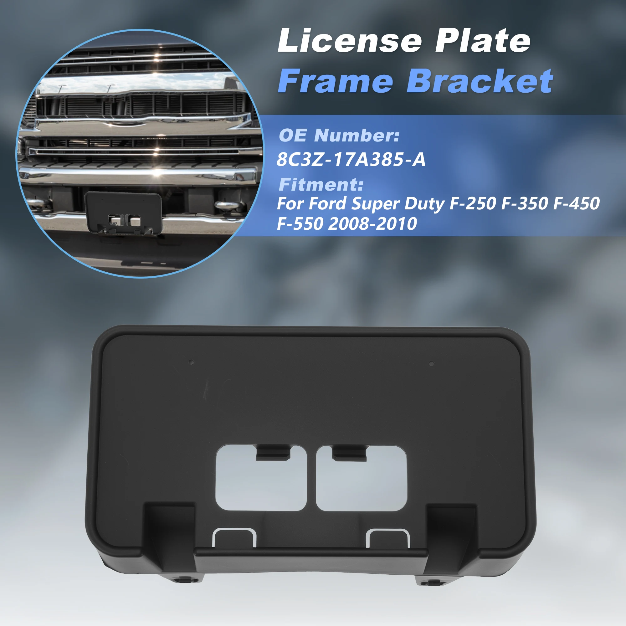 supporto-per-targa-uxcell-per-ford-super-duty-f-250-f-350-f-450-f-550-8c3z-17a385-a