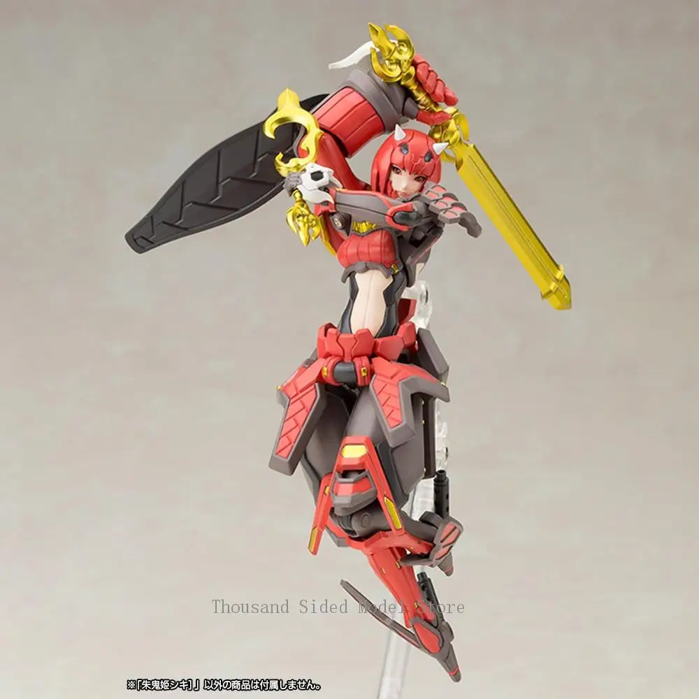 IN Stock Original Kotobukiya KP346R Phantasy Star Series 1/12 Vermilion Guardian Shiki Assembly Model Action Figure Toys 15CM