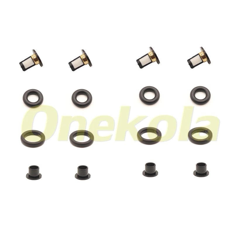 Fuel Injector Service Repair Kit Filters Orings Seals Grommets for Nissan Versa Cube 1.8L Sentra 2.0L 16600-EN200 FBY2850