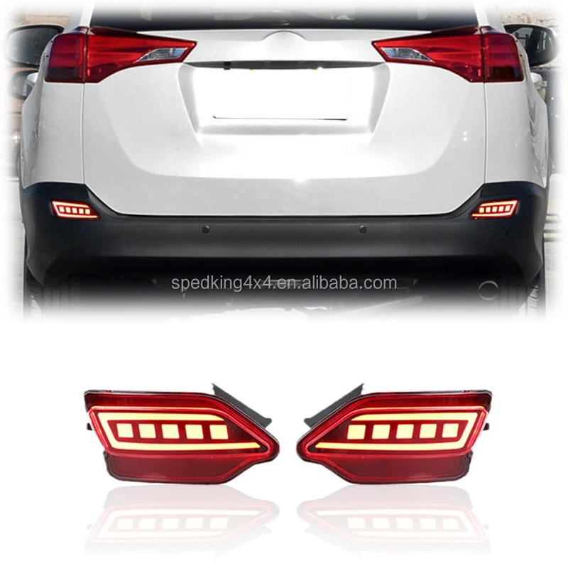 

LED Rear Bumper Light for Toyota Rav4 2013 2014 2015 LED Reflector Tail Light Brake Lamp Taillight