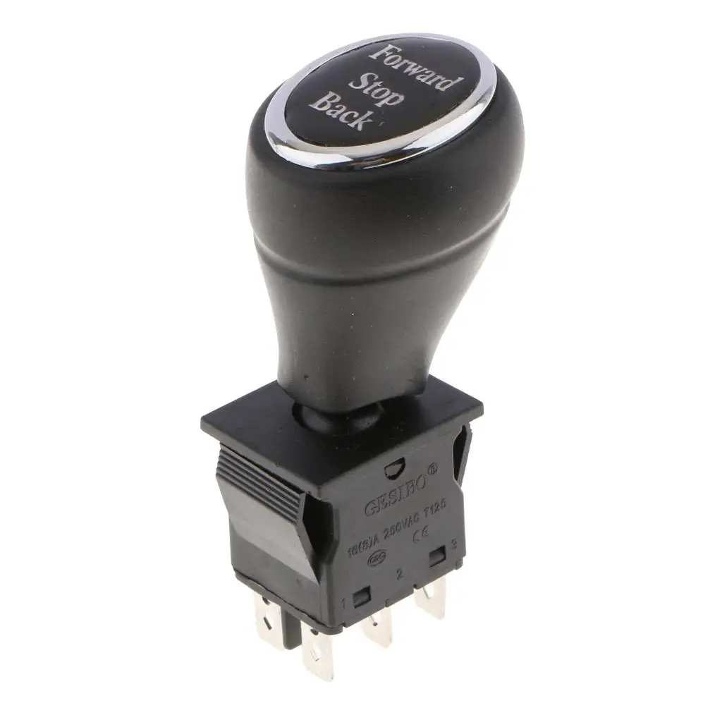 Joystick Switch Replacement Push Rod Switch Forward Stop Back 6 Pin 3 Position for Children Ride On Toy Cars