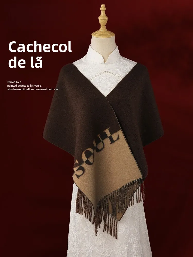 Echarpe-rectangulaire-double-face-en-pure-laine-pour-femme-style-court-epaisse-protection-du-cou-chaude-et-douce-pour-l'hiver