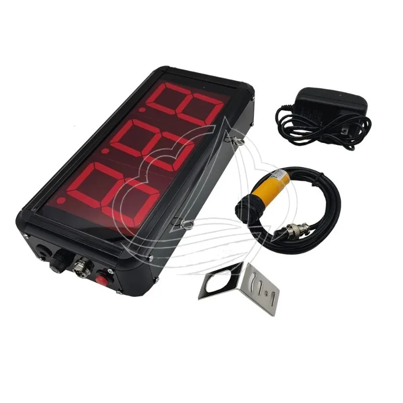 LED Automatic Induction Counter Infrared Conveyor Belt Loading Counter Industrial Digital Display