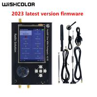 Wishcolor 1MHz-6GHz Assembled SDR Radio Version 2.0.0 Hackrf One + PortaPack H2 + 5 Antennas + Data Cable