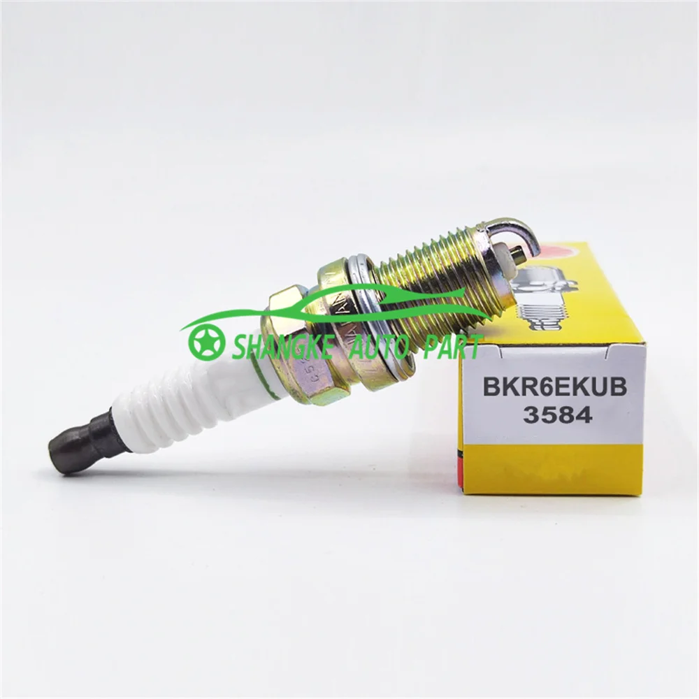 

Original Laser Nickel Alloy Spark Plugs OEM BKR6EKUB 3584 FOR BBMW 760Li MMini Cooper Quattro PPorsche Boxste VVolkswagen Golf