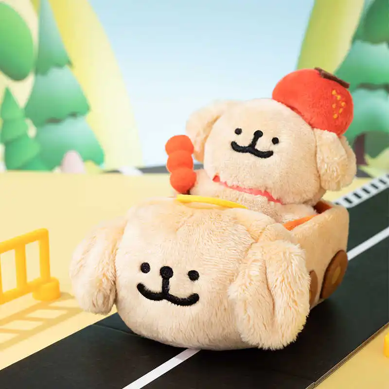

Original Maltese Car Ornament Cute Plush Doll/Figure Accessories Doll Vehicle Storage Table Decoration Ornament Birthday Gift