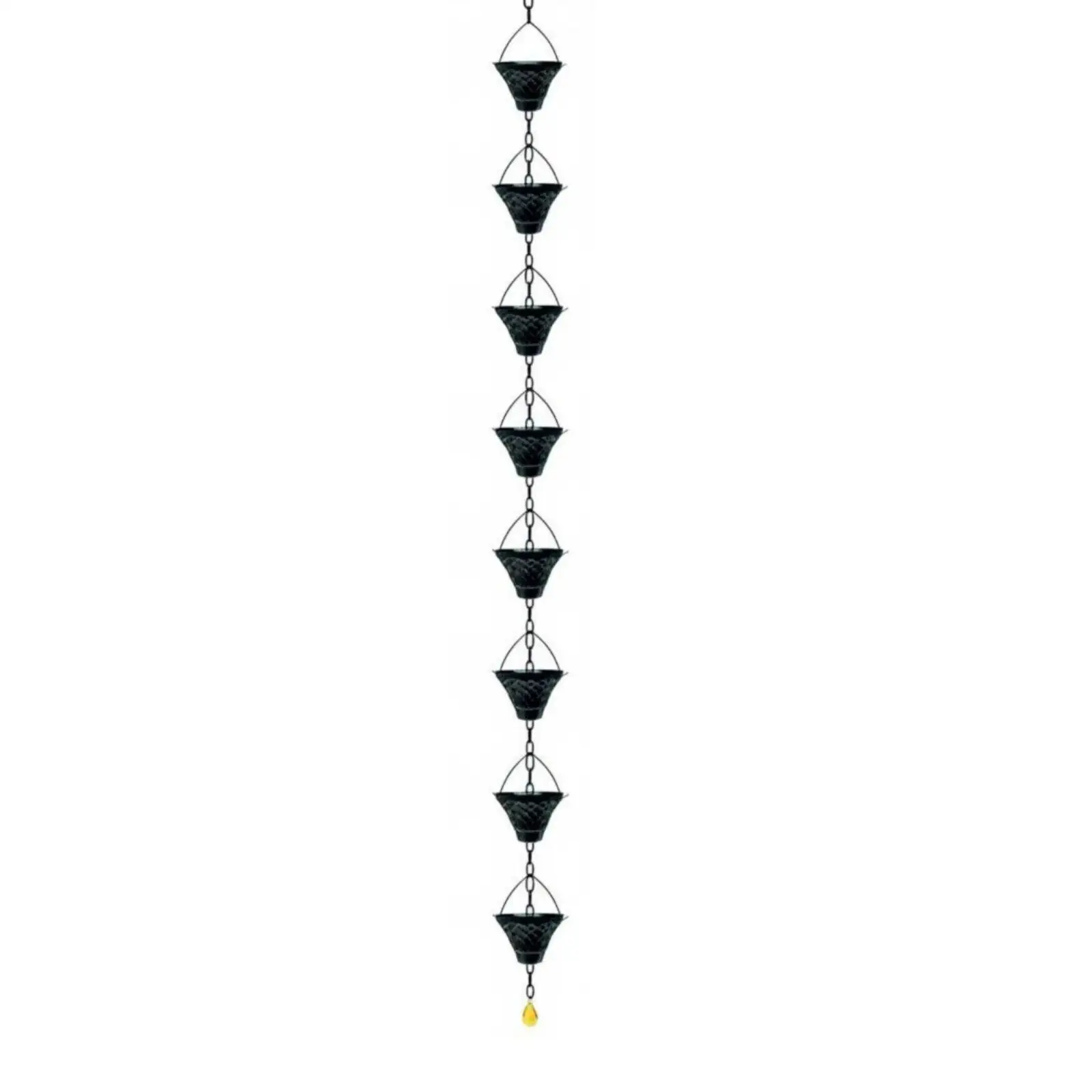 Cup Rain Chain European Design Rainwater Catcher Easy to Hang