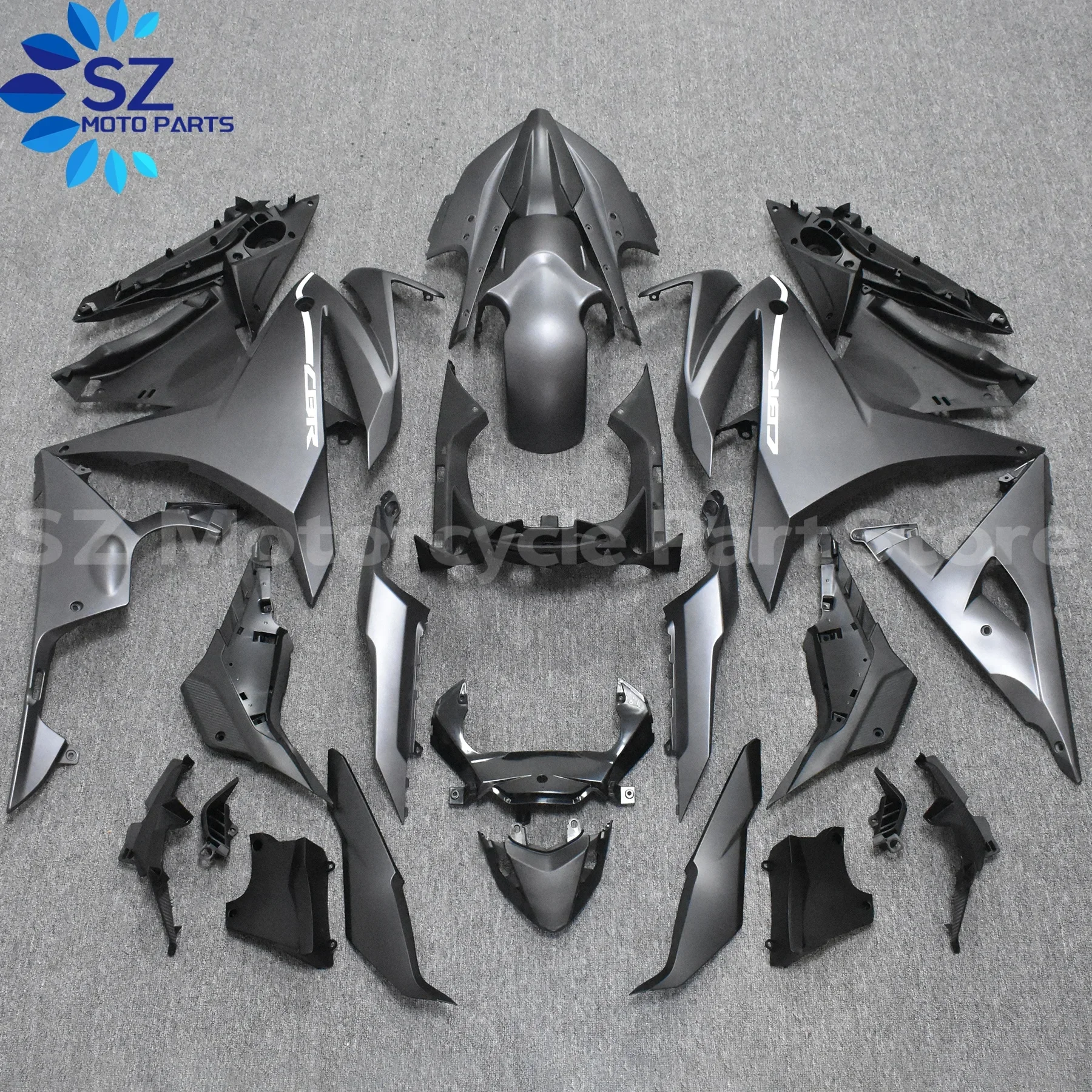 Fairing CBR500R 2016 - 2018 White Bodywork for Honda CBR500R 2017 Plastic Fairings CBR 500 RR 16 18 unpainted