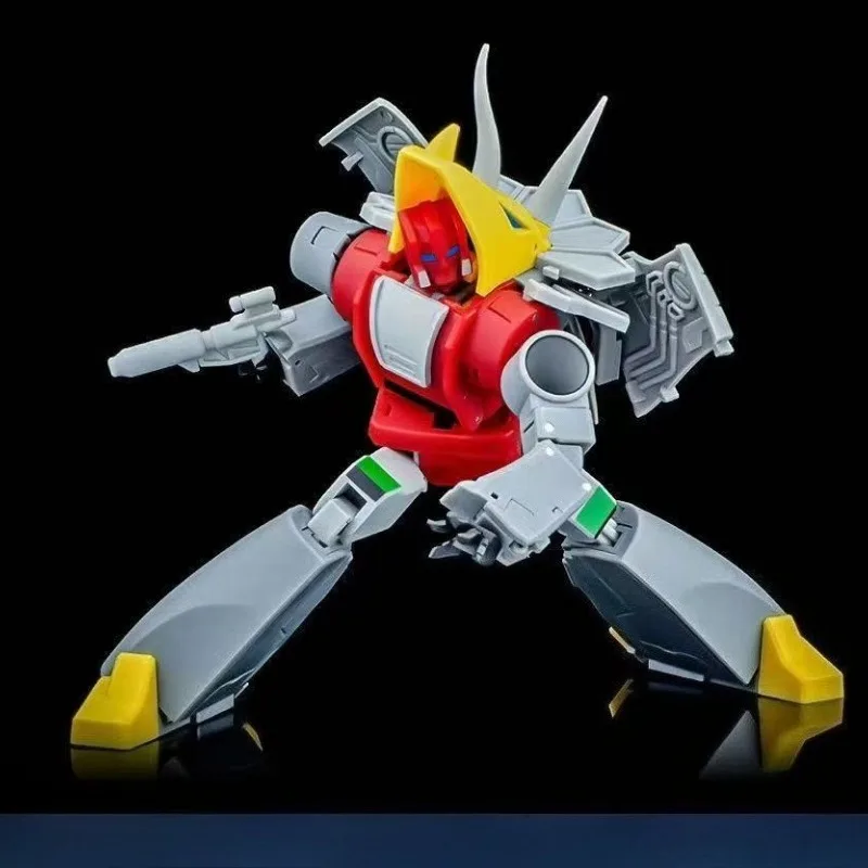 

Transformed Toys MS-B57 Small Proportion Iron Slag Triceratops Machine Dinosaurs Mobile Toys Model Original Box Collection Gifts