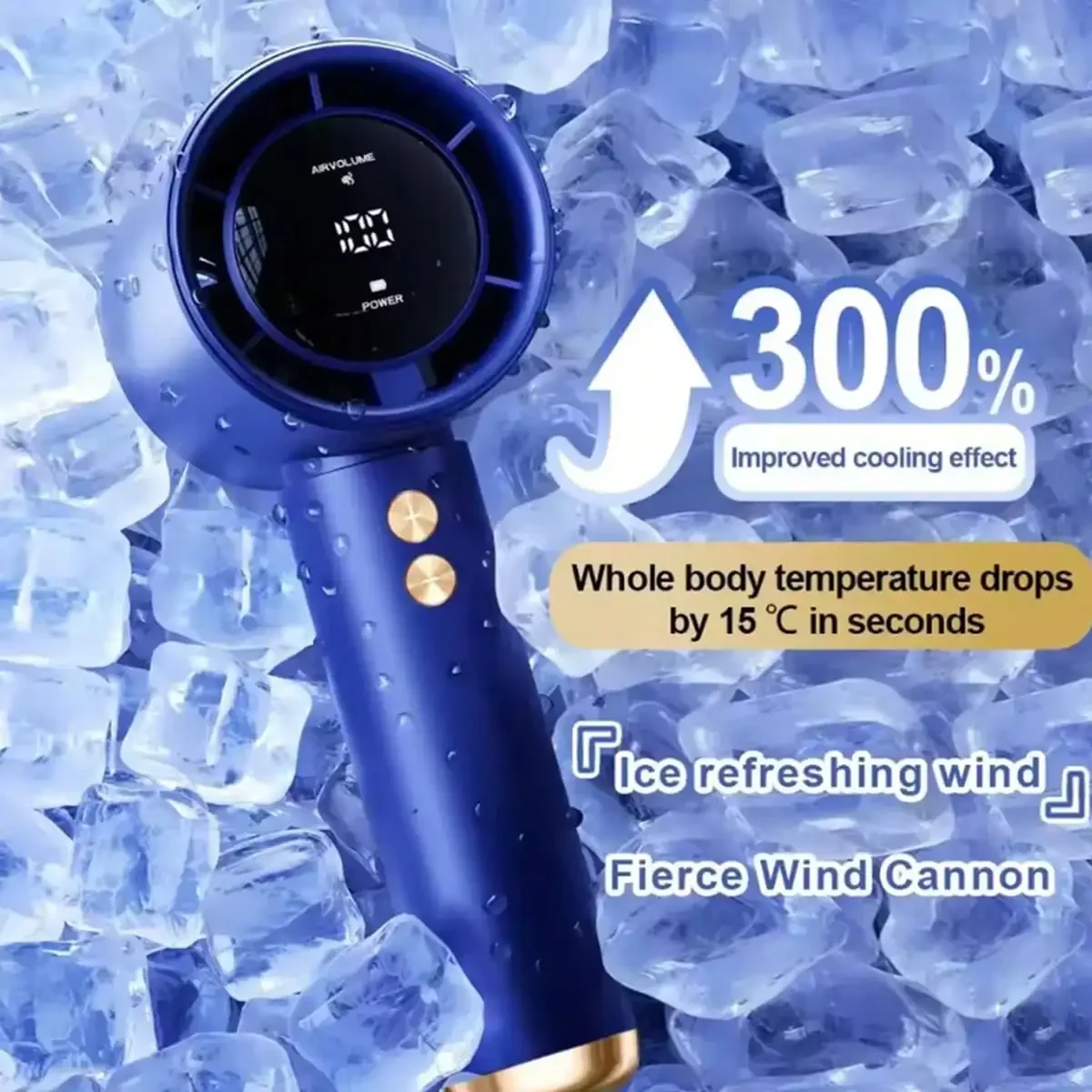 

1pc Dual-Color Unisex Rechargeable USB Fan, High Wind Speed 100 Levels, Long Battery Life, Mini Handheld Fan, Electroplated Stylish Design, Suitable For Gifts, Outdoor, Travel, Beach, Sports, Home, Office, Daily Use,Festival,Camping