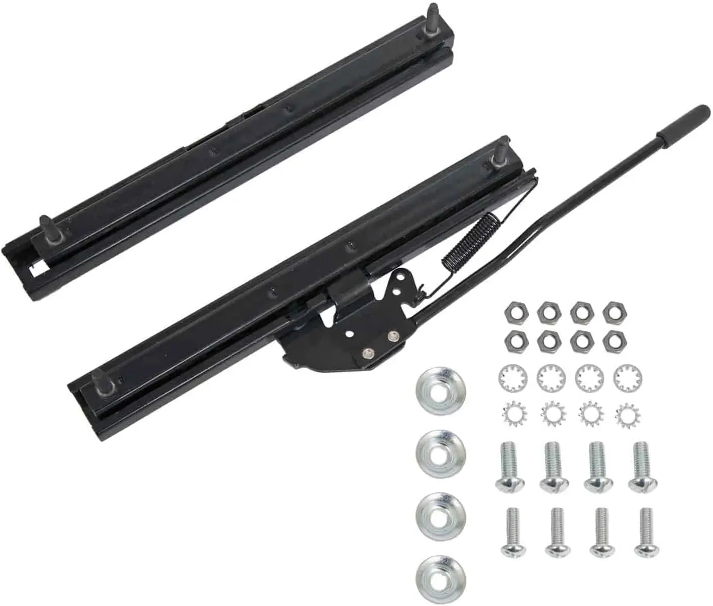 

Universal Seat Mounting Track Assembly Kit with Adjustment Handle for Easy Installation