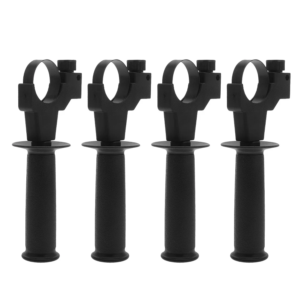 

4Pcs Electric Hammer Handle Replaceable Impact Drill Grip Non-Slip Comfort Grip for Heavy-Duty Construction Work Sturdy