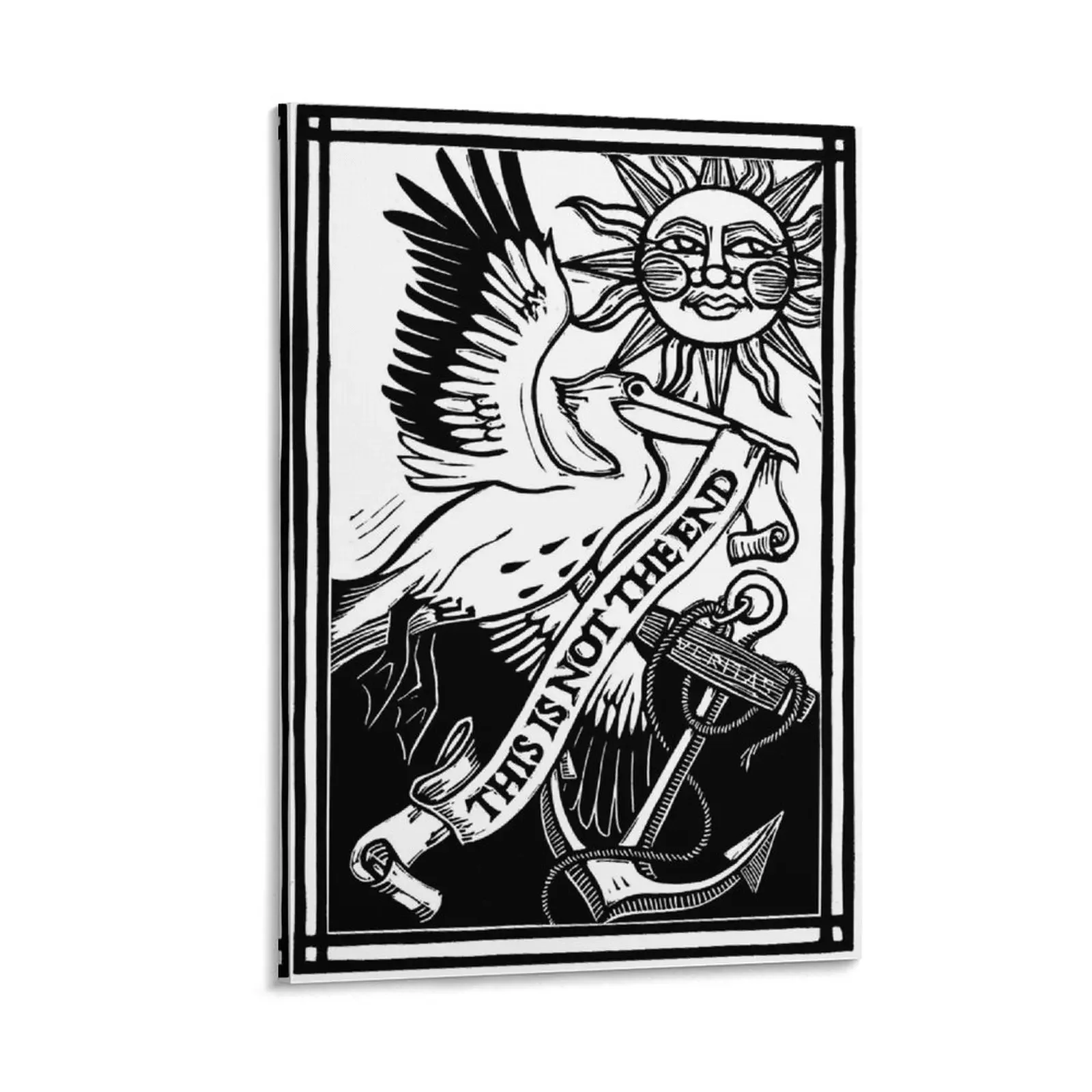 

This is Not The End Canvas Painting home decorations office decoration home decors accessories decorative frames wall room