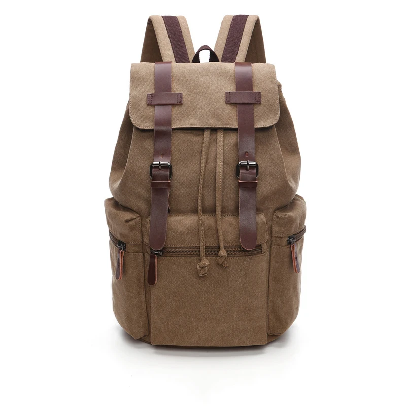 

Vintage Travel Bags Casual Canvas Students Camping Men Mochila Hiking Travel And Masculina Backpack Women For Backpacks