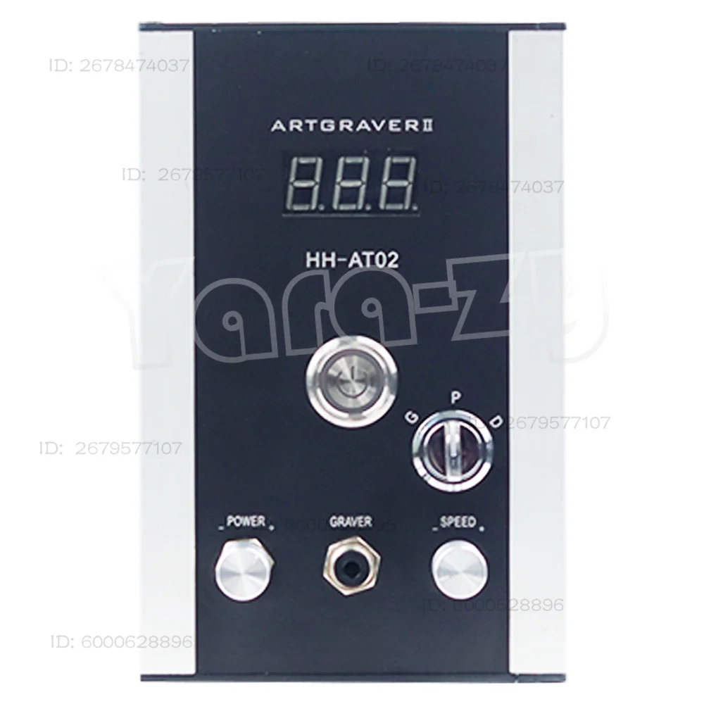 AT02 High Speed Art Engraving Machine,No Need Air Compressor Graver Grinding Machine