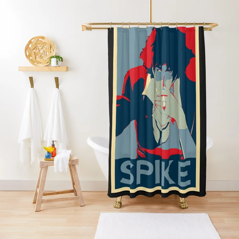 

Spike Spiegel Shower Curtain Bathroom And Shower Products For Bathroom Shower Window Curtain