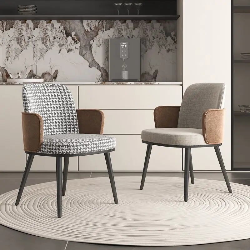 เก้าอี้พักผ่อนสไตล์อิตาเลียนกลางศตวรรษสุดหรู สำหรับห้องรับประทานอาหาร สำนักงาน และห้องนั่งเล่น เฟอร์นิเจอร์ห้องนั่งเล่น