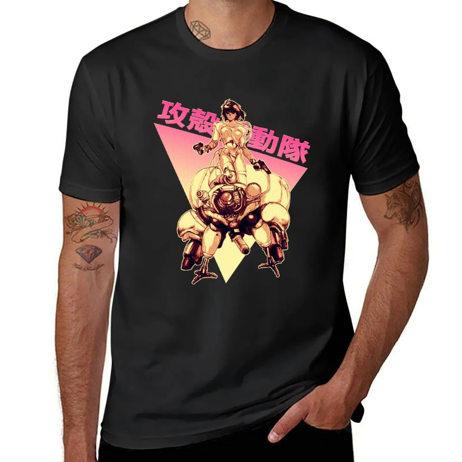 Motoko kusanagi T-Shirt oversizeds customizeds sports fans aesthetic clothes designer t shirt men