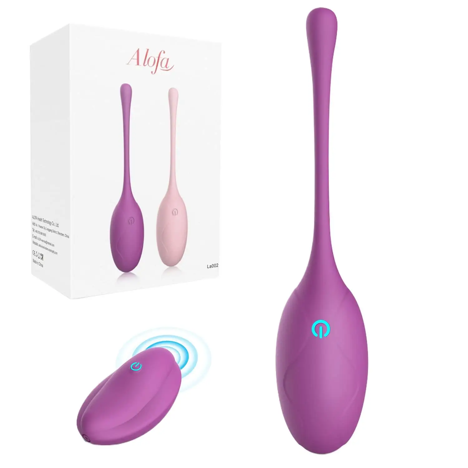 

Bullet Vibrator with Remote Control for G-Spot Stimulation Wireless Vibrating Eggs, Love Eggs Wearable Love Balls with 10 Vibra