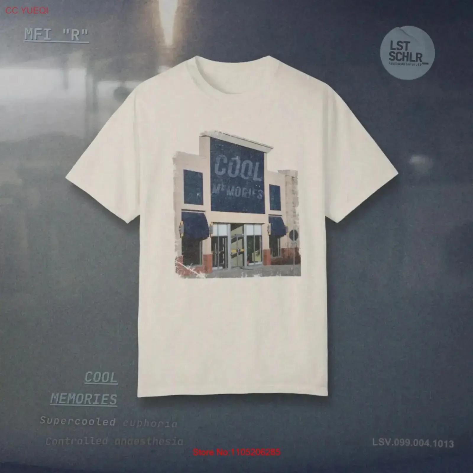 Cool Memories Mall Nostalgia ft Baudrillard Late Capitalism Lost Academia Liminal Spaces Surreal French Philosophy T vintage