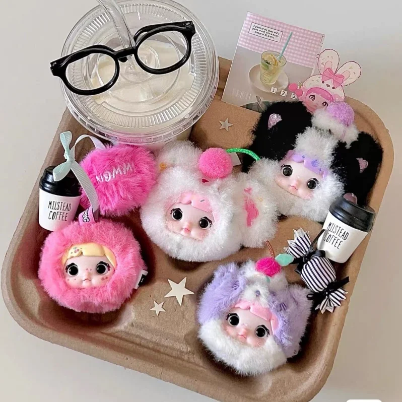 New Authentic Nommi Nuomi Sweetness 100% Plush Blind Box Handmade Doll Bag Phone Pendant Cute Q-Version Small Ornament Gift
