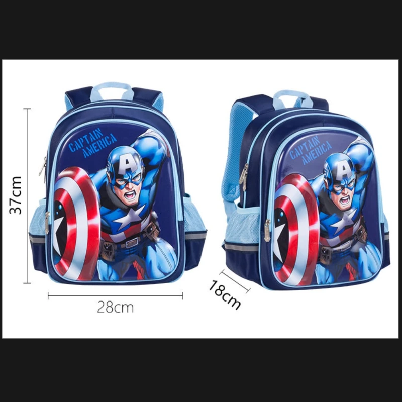 حقيبة ظهر عصرية كرتونية جديدة مريحة وخفيفة الوزن وسعة كبيرة حقيبة مدرسية مقاومة للماء حقيبة ظهر للسفر هدايا أعياد ميلاد للأطفال