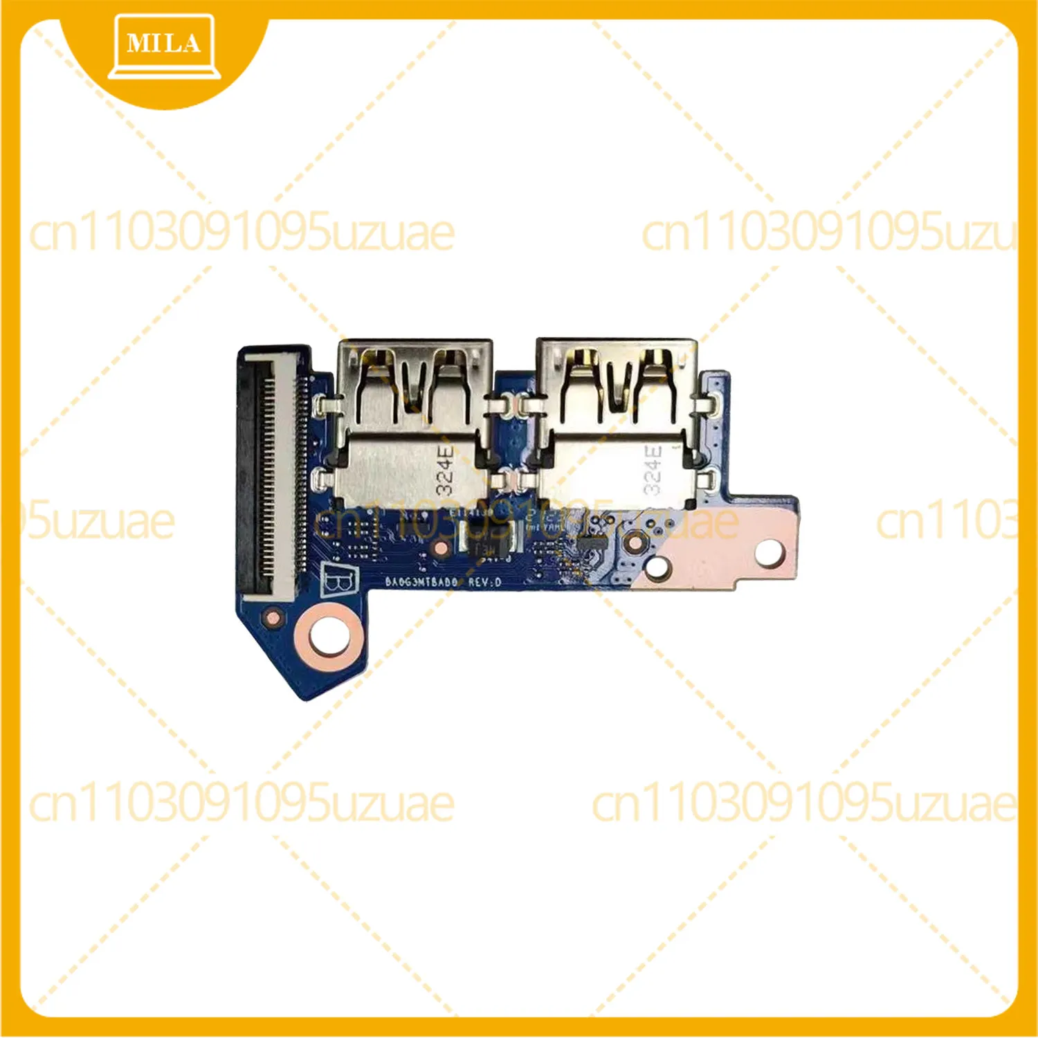 For HP Shadow Wizard 7/8 16-D 16-E USB interface TPN-Q263 DA0G3MTBADO