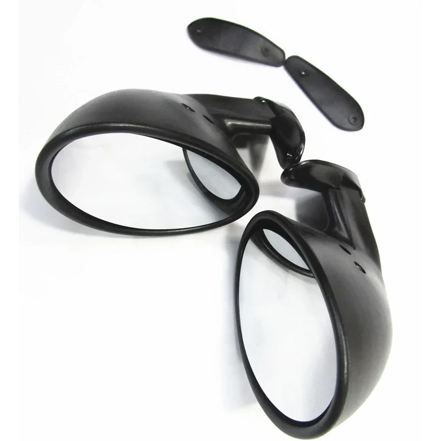 

Universal California Mirrors Rearview Custom Hot Rod Classic Fiat Vitaloni PAIR Car Mirror