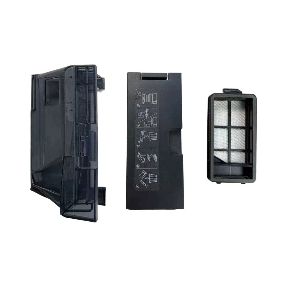 Auto Empty Station Bin Robot Vacuum Dust Box Abs Plastic Construction Alloy Reinforced Design Easy Install Mechanism