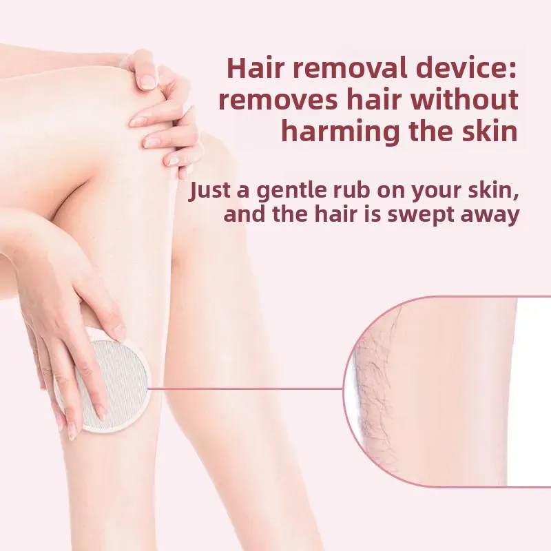 Foot Scrubber And Hair Removal Kit - Double Sided Exfoliating Brush for Dead Skin And Ingrowns Removal