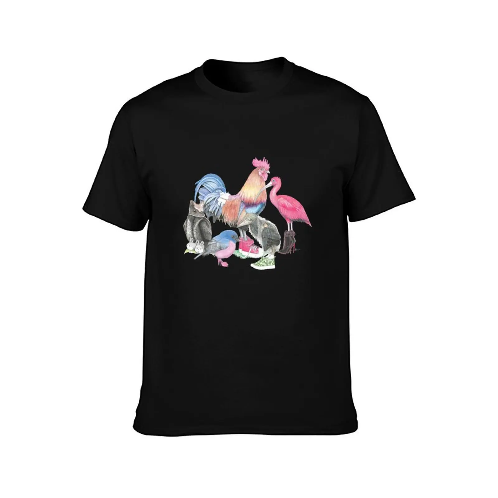 2023 Birds in Shoes calendar pic T-Shirt Outdoor Sports Lightweight Tee