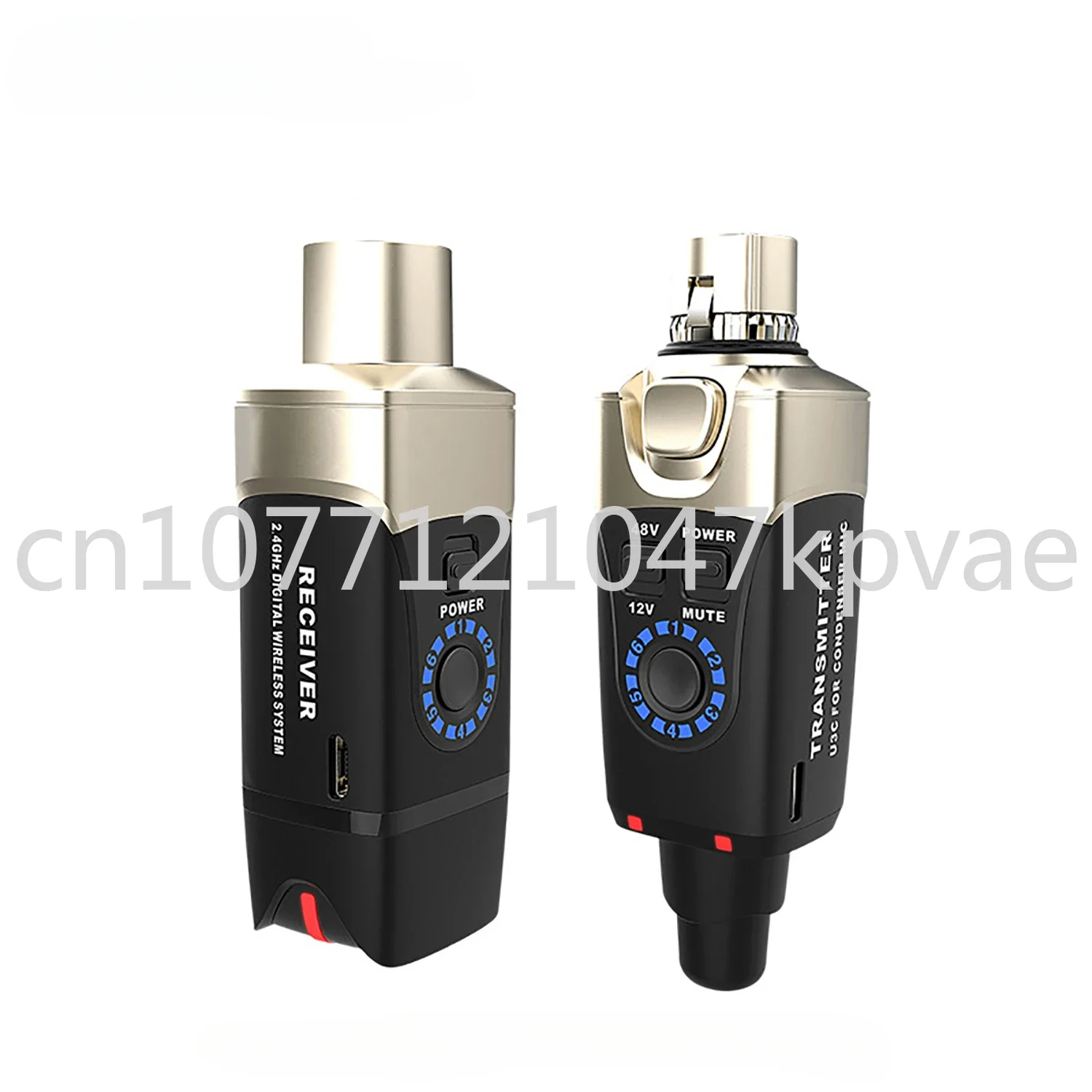 GAW-MA13 Microphone, 2.4G Wireless Transmission System Transmitter, Instrument Stage Sound, Universal High Quality