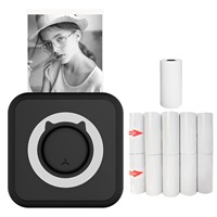 All-in-one Photo Printer Printer Wireless Instant Mini Printer Support BT Connection for Smartphone Compatible with iOS Android