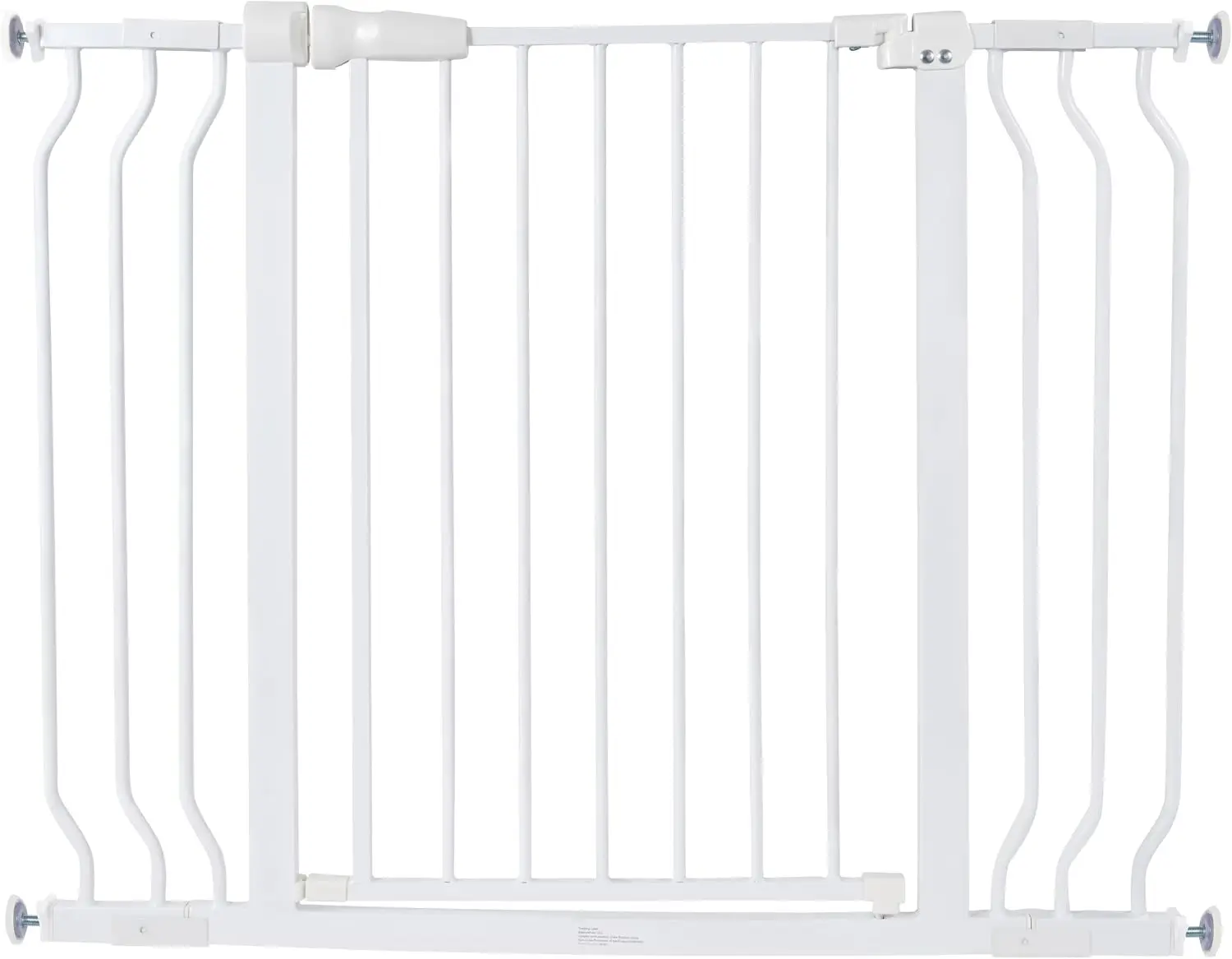 Easy Walk-Thru Baby & Pet Safety Gate – 29.1–33.8 in Adjustable Steel Barrier with Auto-Close, Hold-Open, No-Drill Installation for Stairs, Doorways