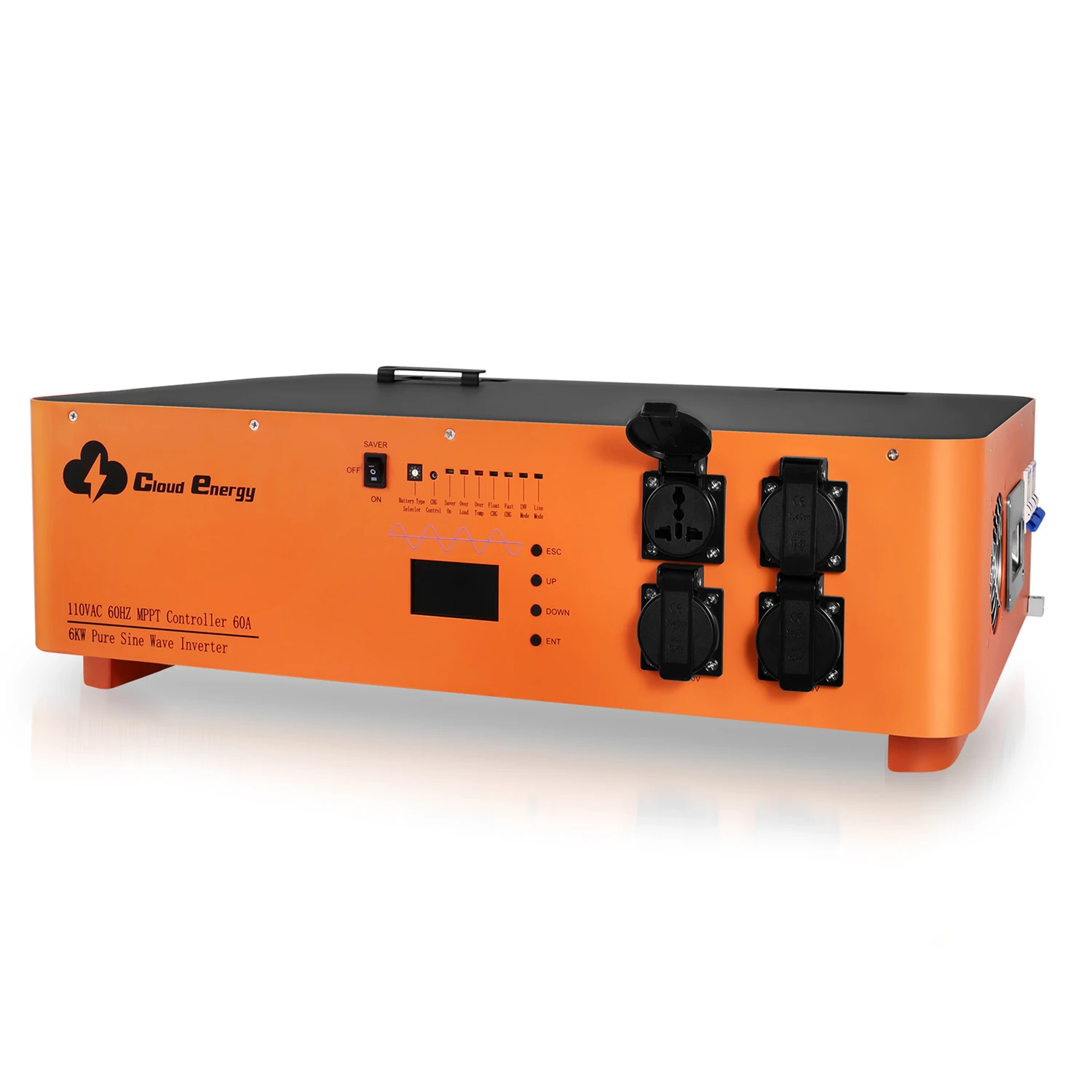 3KW Off Grid Household Solar Energy Storage System High Frequency MPPT80 Inverter Power Control Device