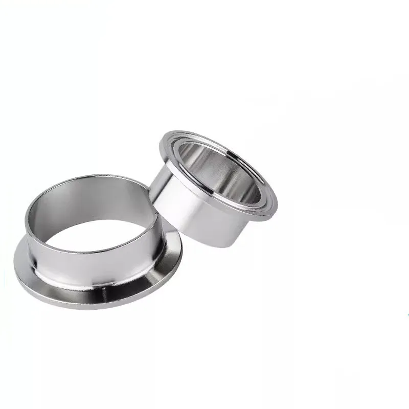 SS304 stainless steel sanitary food grade quick fitting chuck clamp welding direct end quick opening flange