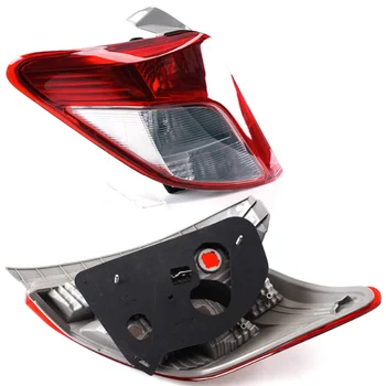 適用於2012-2014年豐田威馳(Toyota VITZ)的後保險桿無燈泡煞車尾燈總成,OE編號:81560-52741 6 最佳銷售 豐田威馳保險槓 - №5