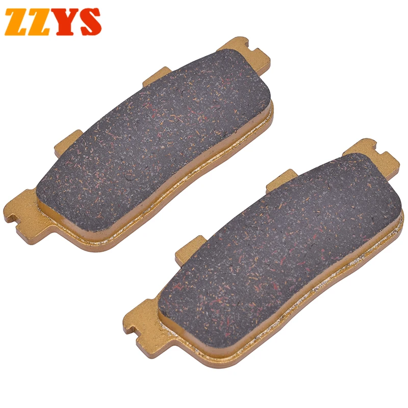 Rear Brake Pads For SYM GTS 125i Sport All models 14-15 HD Evo 125 Carb EFi models 4T Single headlamp HD2-125i 4T Twin Headlamps