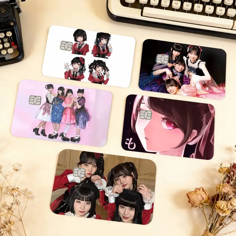 

P-Phantom Siita M-Miu M-Mona R-Rinka H-Hisui Waterproof Film Skin Cover Credit Card Stickers Debit Front Bank Bus Pass