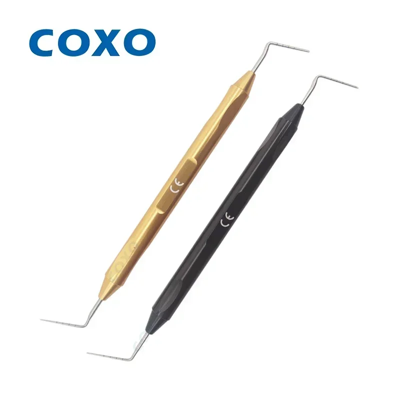 COXO 2 Pcs/Set of Vertical Condensation Pluggers for Root Canal Filling - Endodontic Hand Instruments for Pressing Gutta Percha