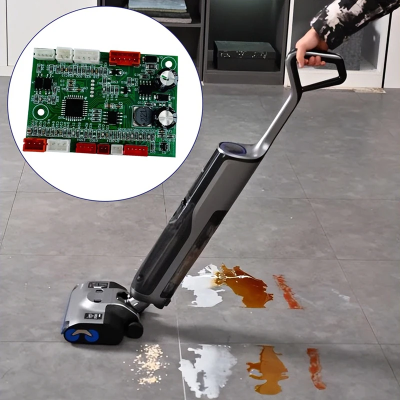 

B97A-Original Motherboard For Redkey W12 Pro Floor Scrubber Vacuum Cleaner Spare Parts PBCA Main Control Board Accessories