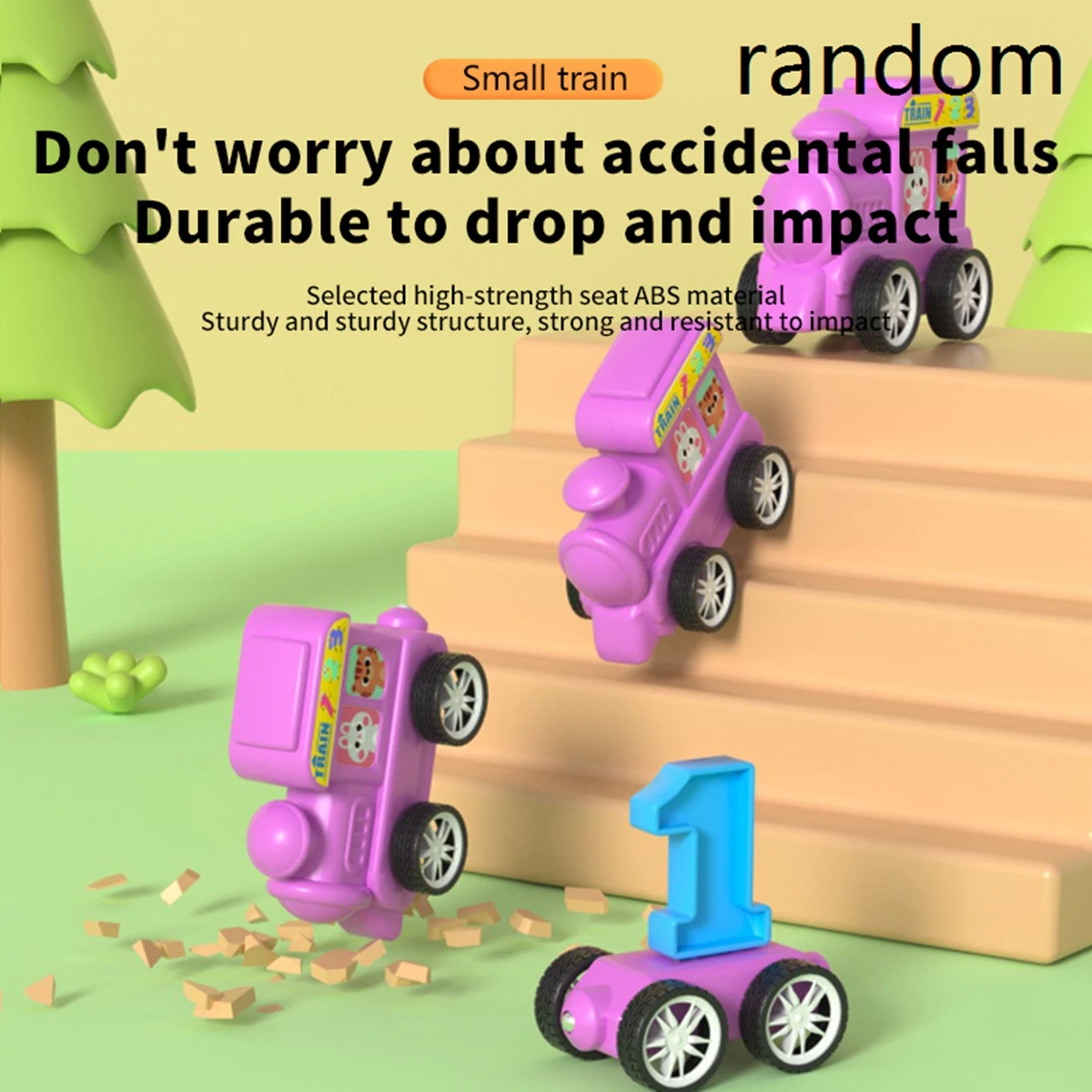 Magnetic Number Train Toy for Toddlers 3