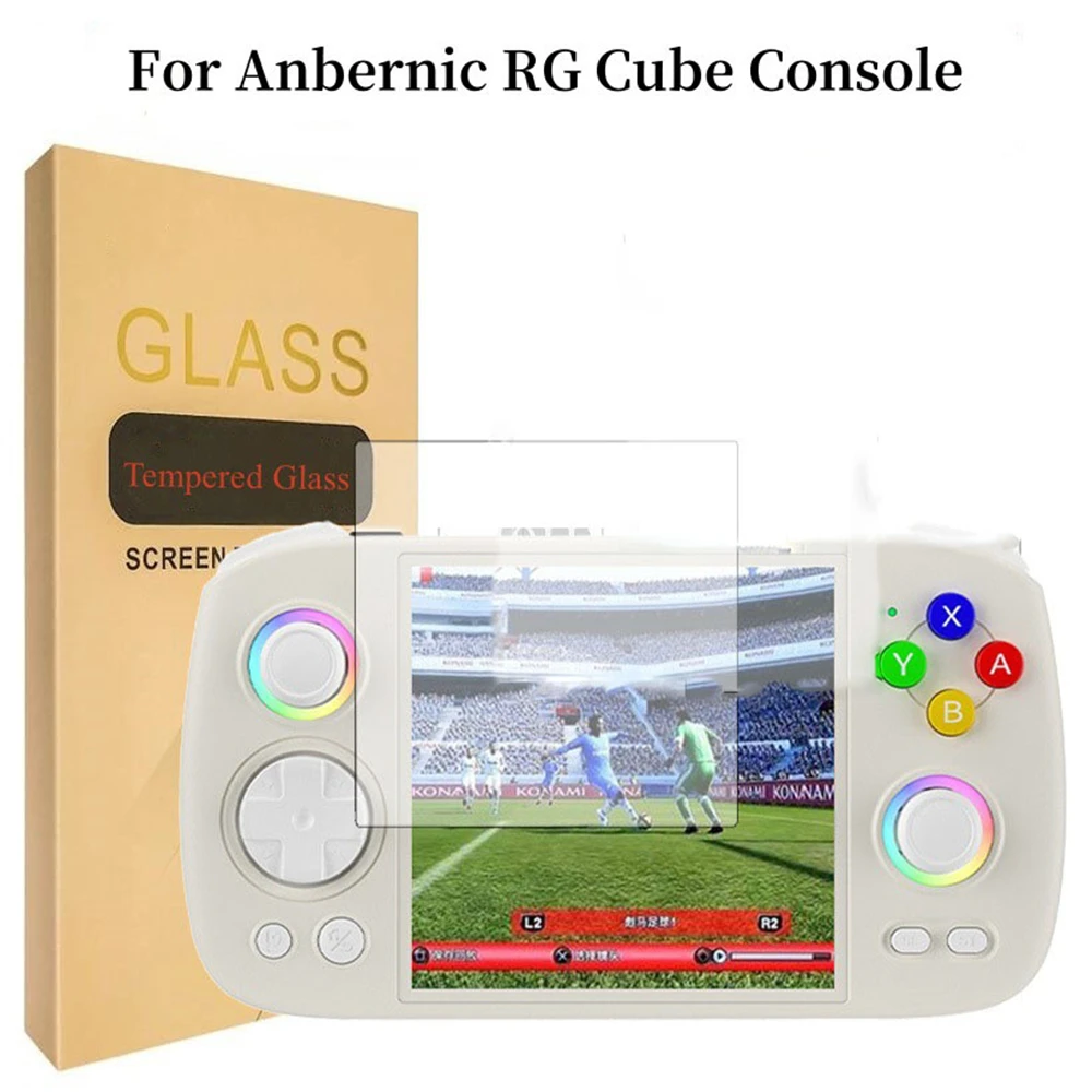 

For Anbernic RG Cube Tempered Glass Screen Protector Films 9H HD RGCube Retro Console Screen Protector film Game Accessories