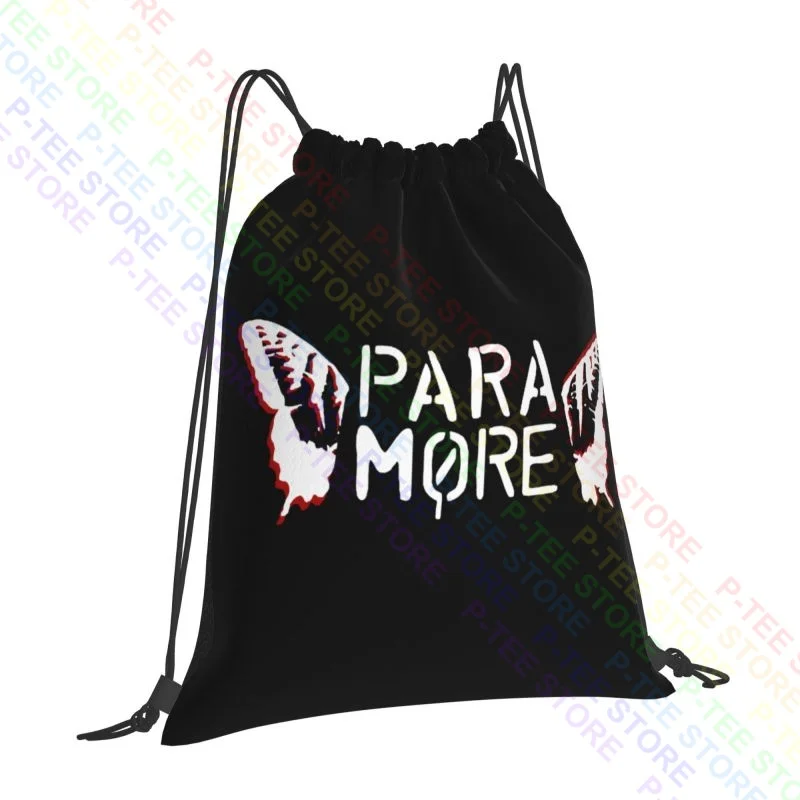 Paramore Rock Concert Music Tour Drawstring Bags Gym Bag Cute Swimming Shopping Bag Clothes Backpacks