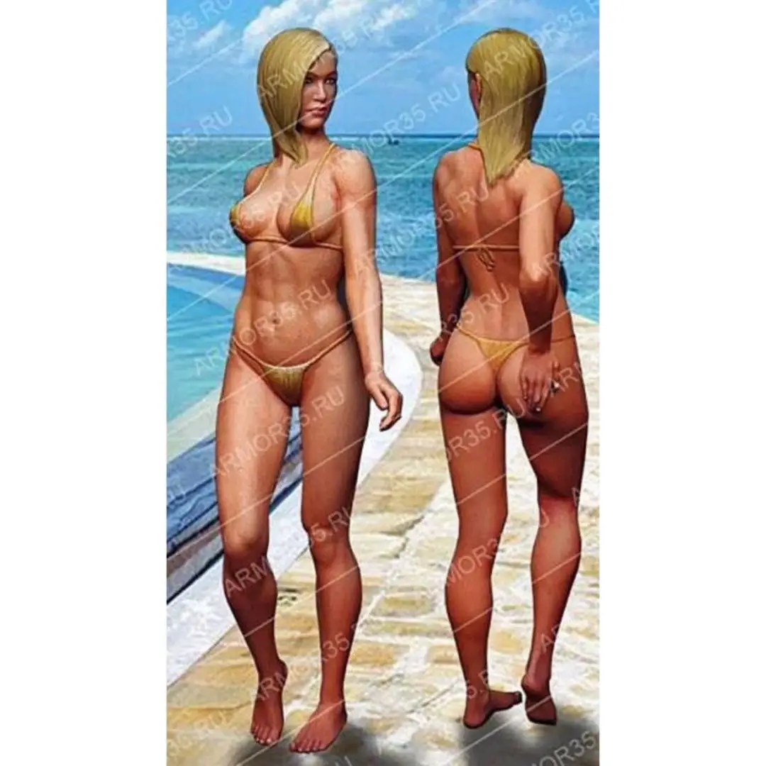 

1/35 Resin Model Figure GK , Unassembled and unpainted kit