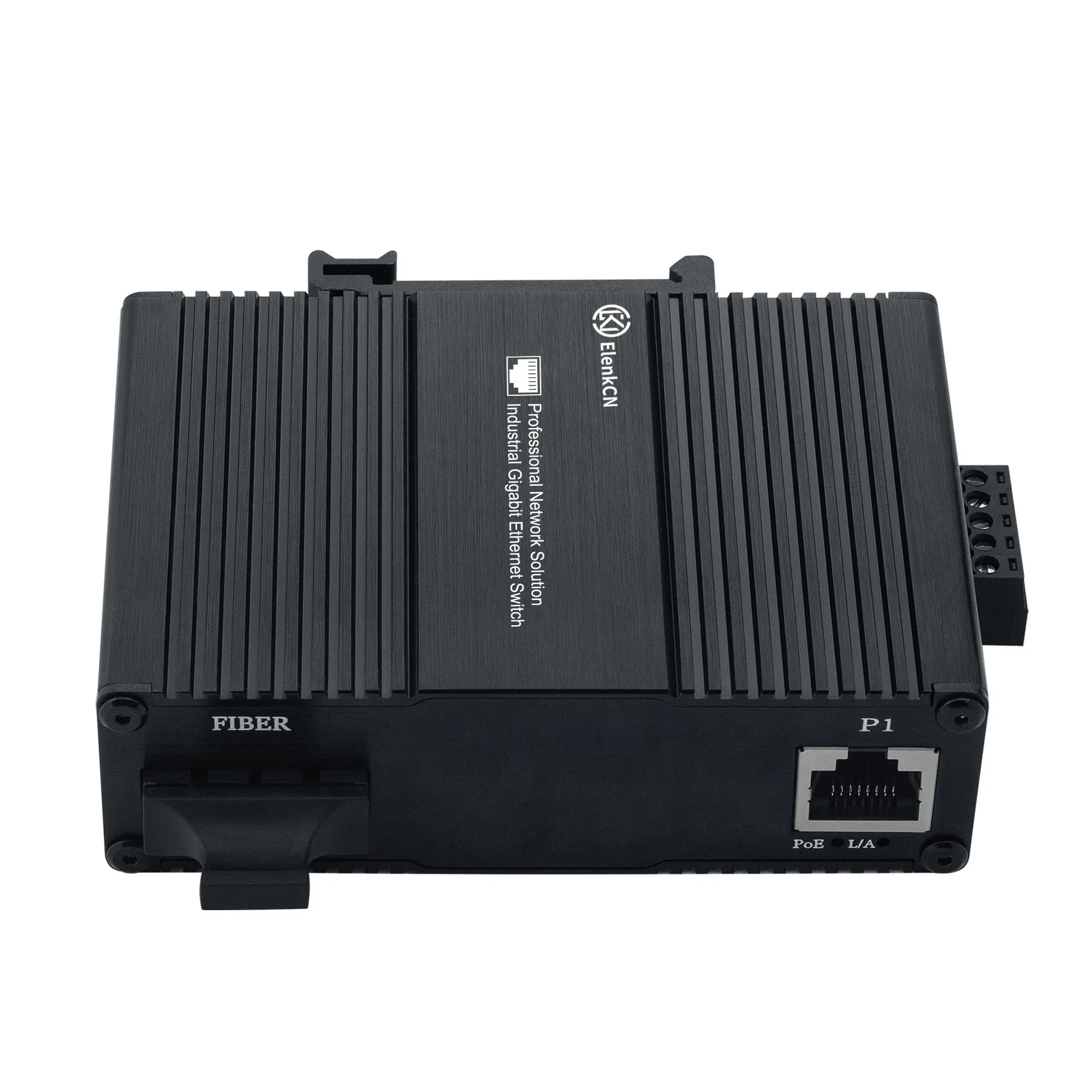 100M Gigabit 1 Optical 1 Electrical POE fiber optic transceiver POE powered fiber optic switch single mode multimode