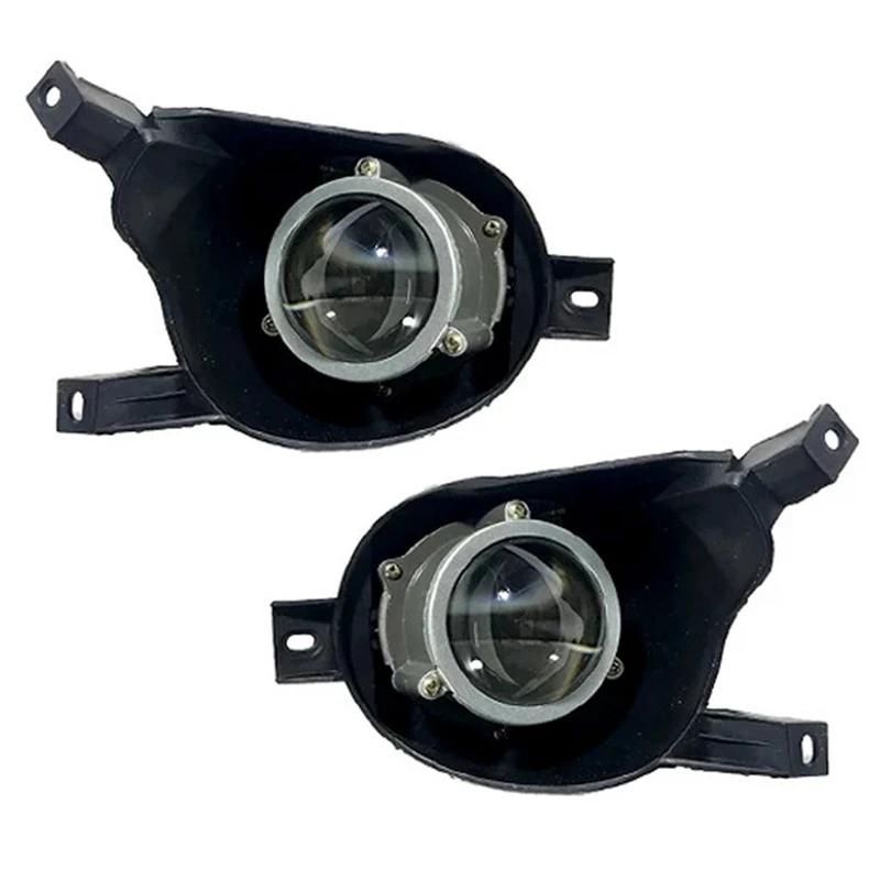 

1Pair Car Front Bumper Fog Lights Assembly Driving Lamp Foglight For Haima 3 2007 2008 2009 2010 2011 2012